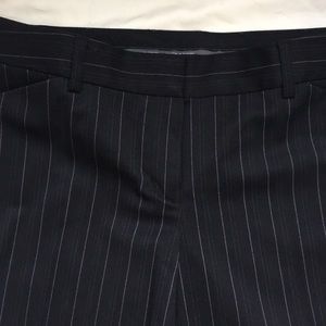 Express Navy Pinstripe Trouser